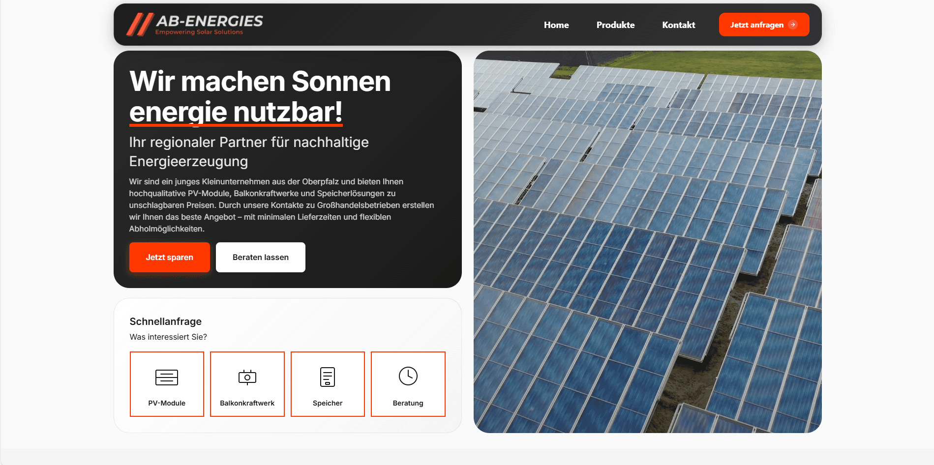 Solaranlagen in Weiden